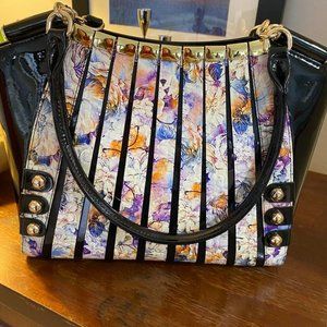 Bravo Handbag  Irina Print Signature Series Leather Handbag, Floral